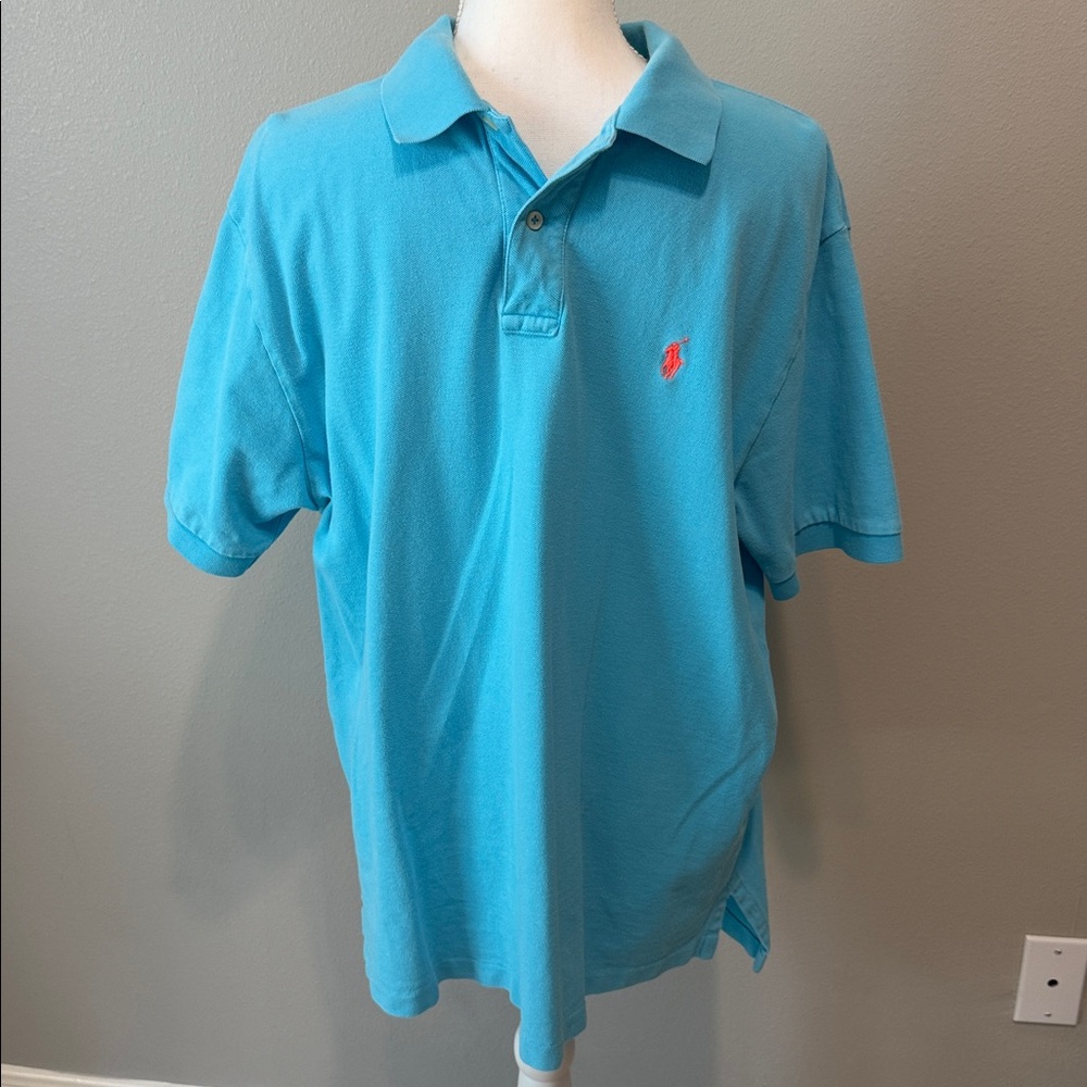 Ralph Lauren Turquoise Polo Shirt
